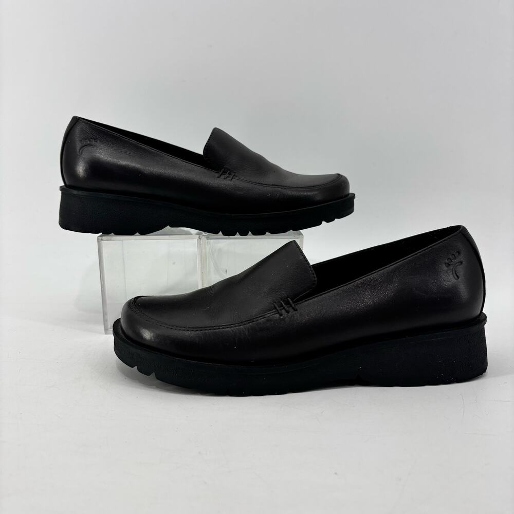 Bare Traps Ecstasy Brown Women’s Loafers Size 6 Leather Slip On - Picture 7 of 11